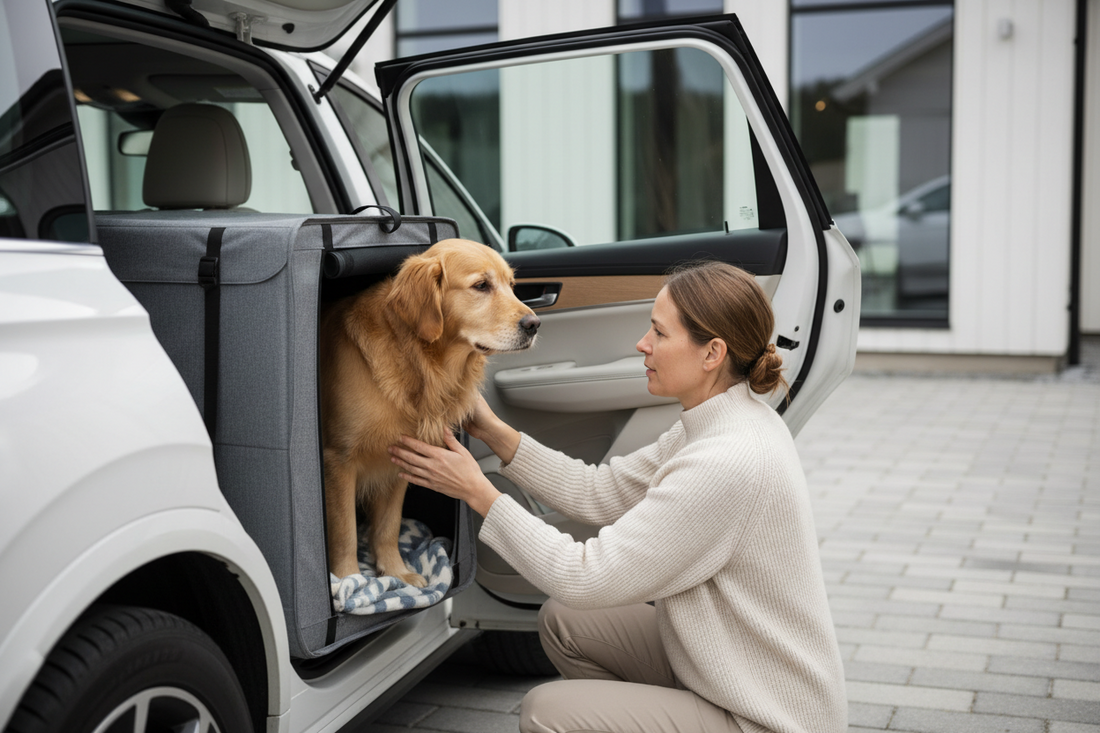 Säkerhet i bil – hur skyddar du din hund?