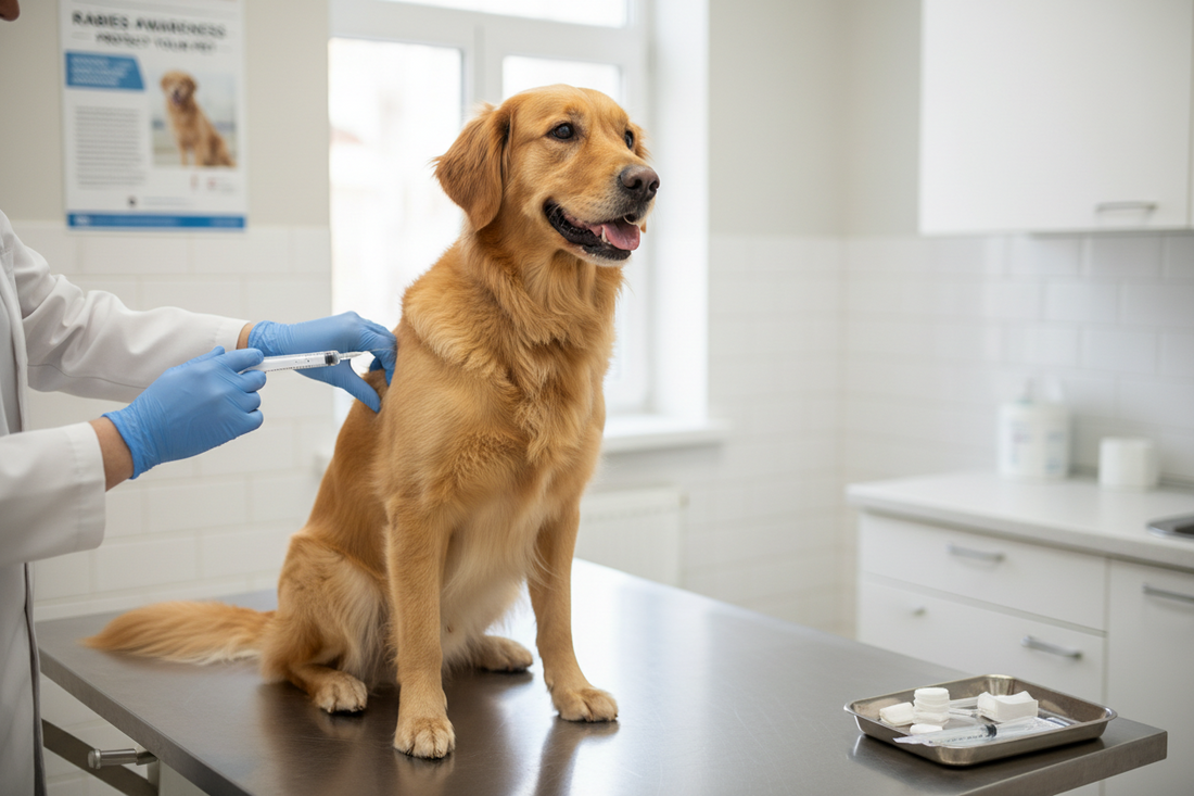 Rabiesvaccin för hund vid resa – regler, 21 dagar och kostnad 2026